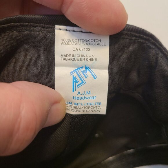 Vintage 90s Snapback Hat Metro Embroidered Adjustable Hat - Picture 8 of 8